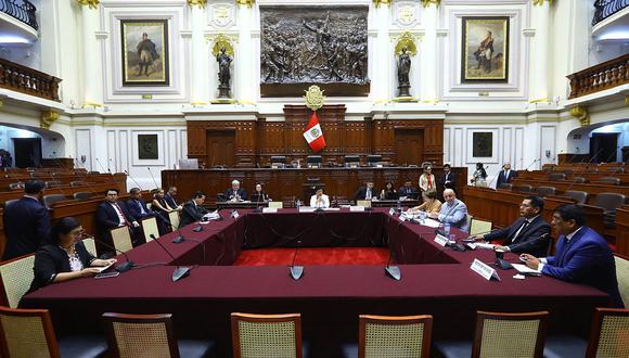 Comisión de Constitución suspende debate para restablecer la inmunidad parlamentaria por ausencia de Wilson Soto.  (Foto: Congreso)