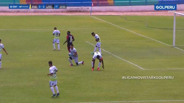 El partido terminó con la victoria del descendido Pirata FC por 3 a 1. (Captura: Golperu)