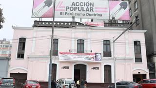 JEE resuelve inscribir lista de candidatos al Congreso por Lima de Acción Popular