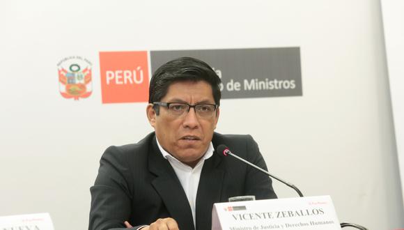 Vicente Zeballos indicó que los decretos de urgencia mejorarán las condiciones de los peruanos. (Foto: GEC)
