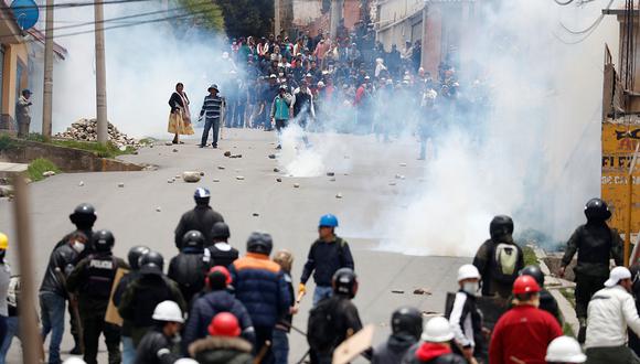 Manifestaciones en Bolivia.(Foto: Reuters)