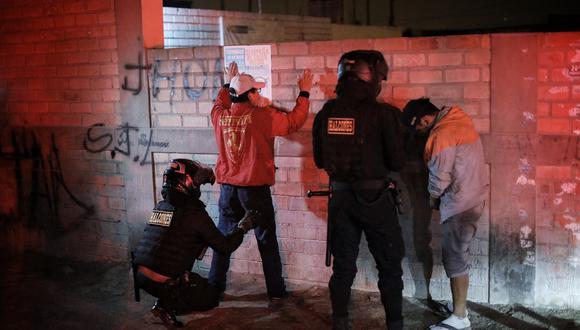 Más de 200 bandas criminales fueron desarticuladas en distritos de Lima y Sullana. (Foto: GEC)
