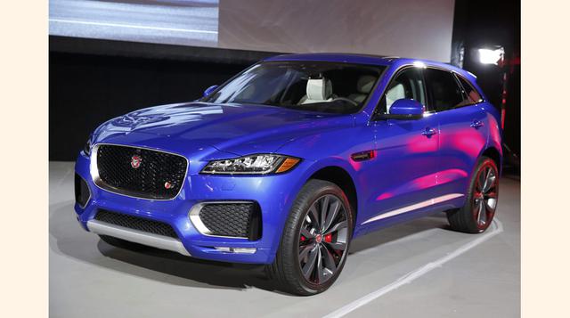El Jaguar F-Pace 2017 fue mostrado en las previas del Auto Show de Los Angeles en West Hollywood, California. (Foto: Reuters)