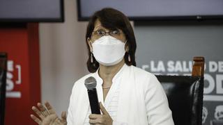 Pilar Mazzetti: “Con la llegada de la vacuna vamos a tener mejores condiciones para poder trabajar”