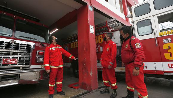 Los bomberos voluntarios podrán acceder a una pensión con la Ley Nº31329. (Foto: Jorge Cerdan / GEC)