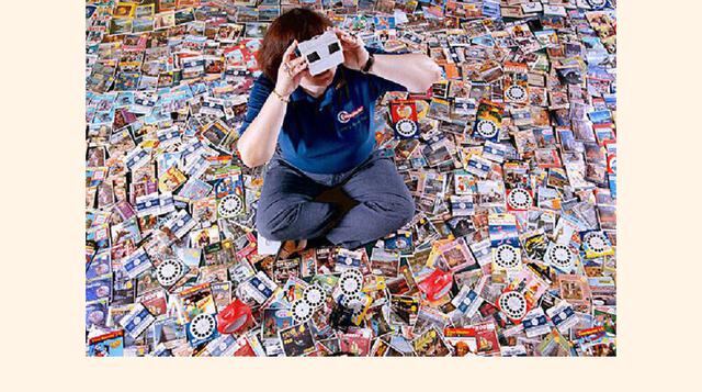View-Masters. Mary Ann Venta tiene más de 40,000 de estos juguetes de imágenes estereoscópicas. (Foto: loquenosabias)