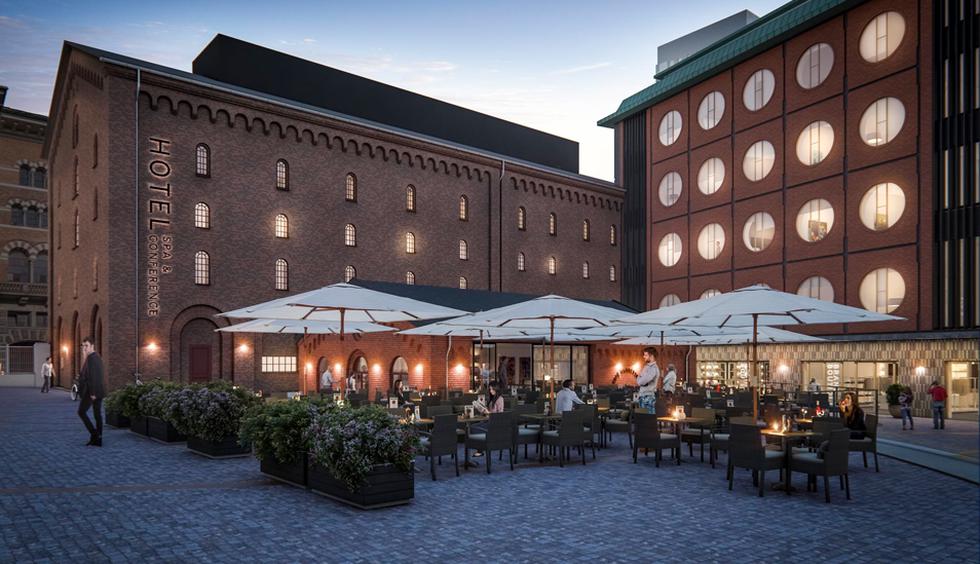 FOTO 1 | El nuevo Hotel Ottilia de Copenhague está ubicado en un par de edificios de la antigua fábrica de cerveza Carlsberg. Fotógrafo: Cadwalk