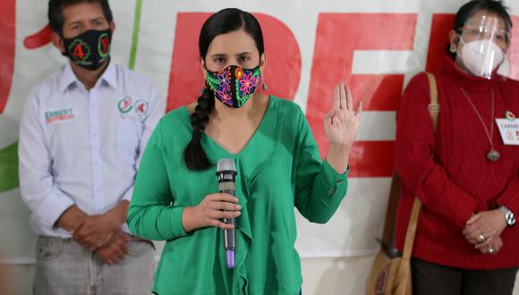 Verónika Mendoza es la candidata presidencial de Juntos por el Perú. (Foto: Difusión)