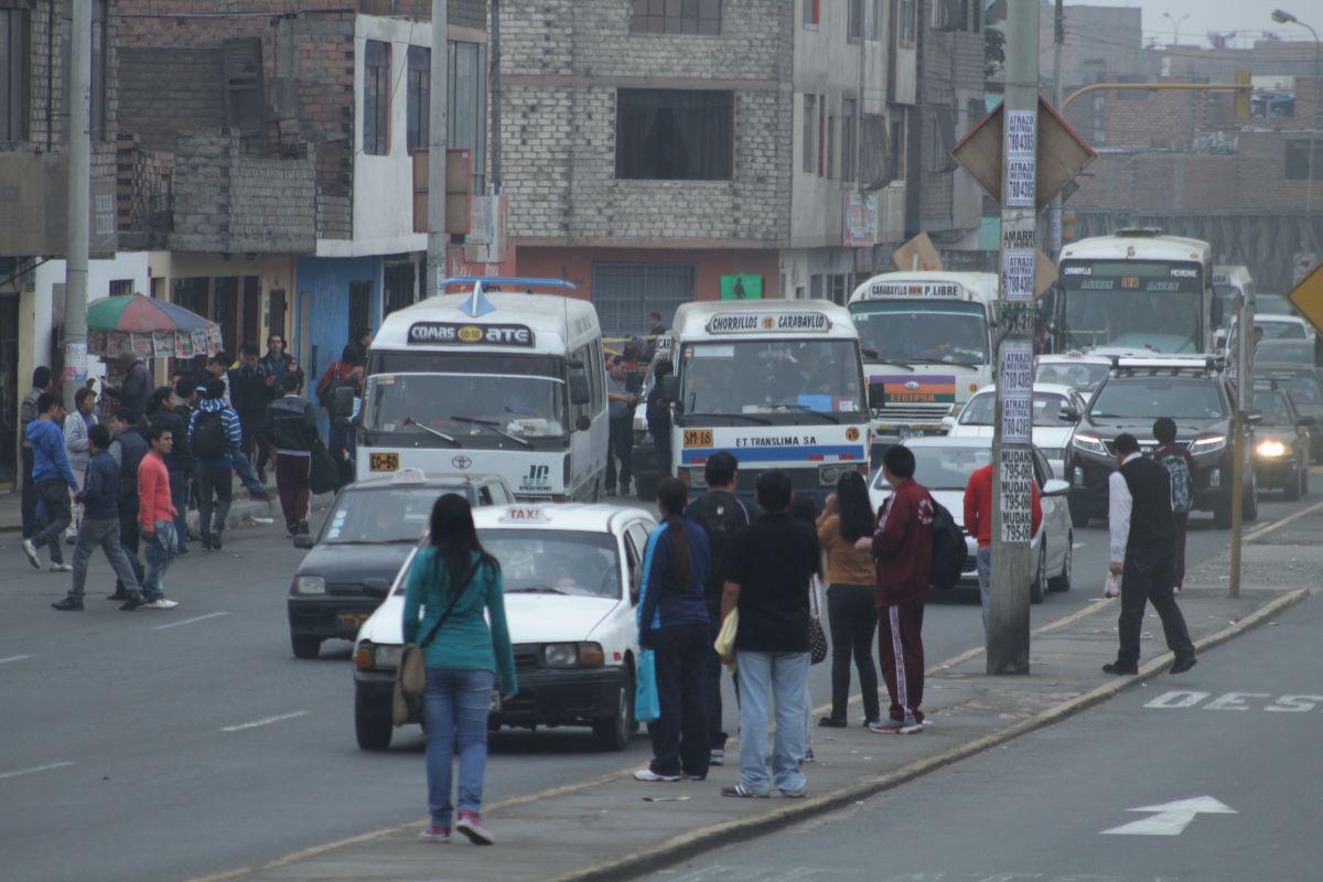 Transporte de pasajeros en Lima. (Foto: USI)