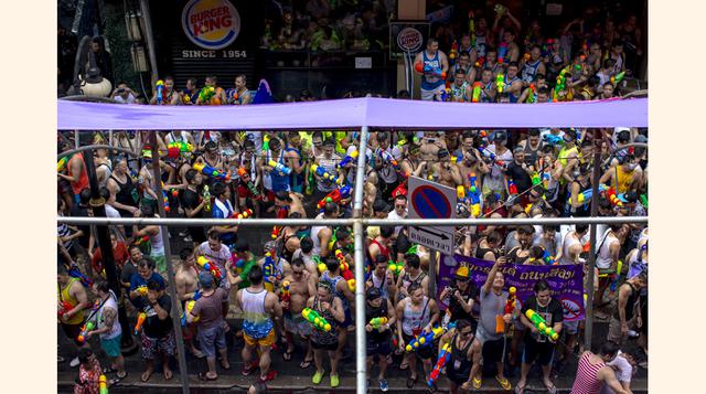 Festival de Songkran en Bagkok. (Foto: reuters)