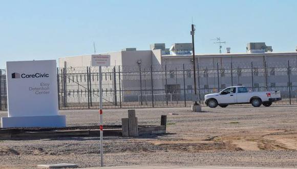 Vista exterior del Centro de Detención de Eloy, en Arizona, Estados Unidos. (Foto: EFE)