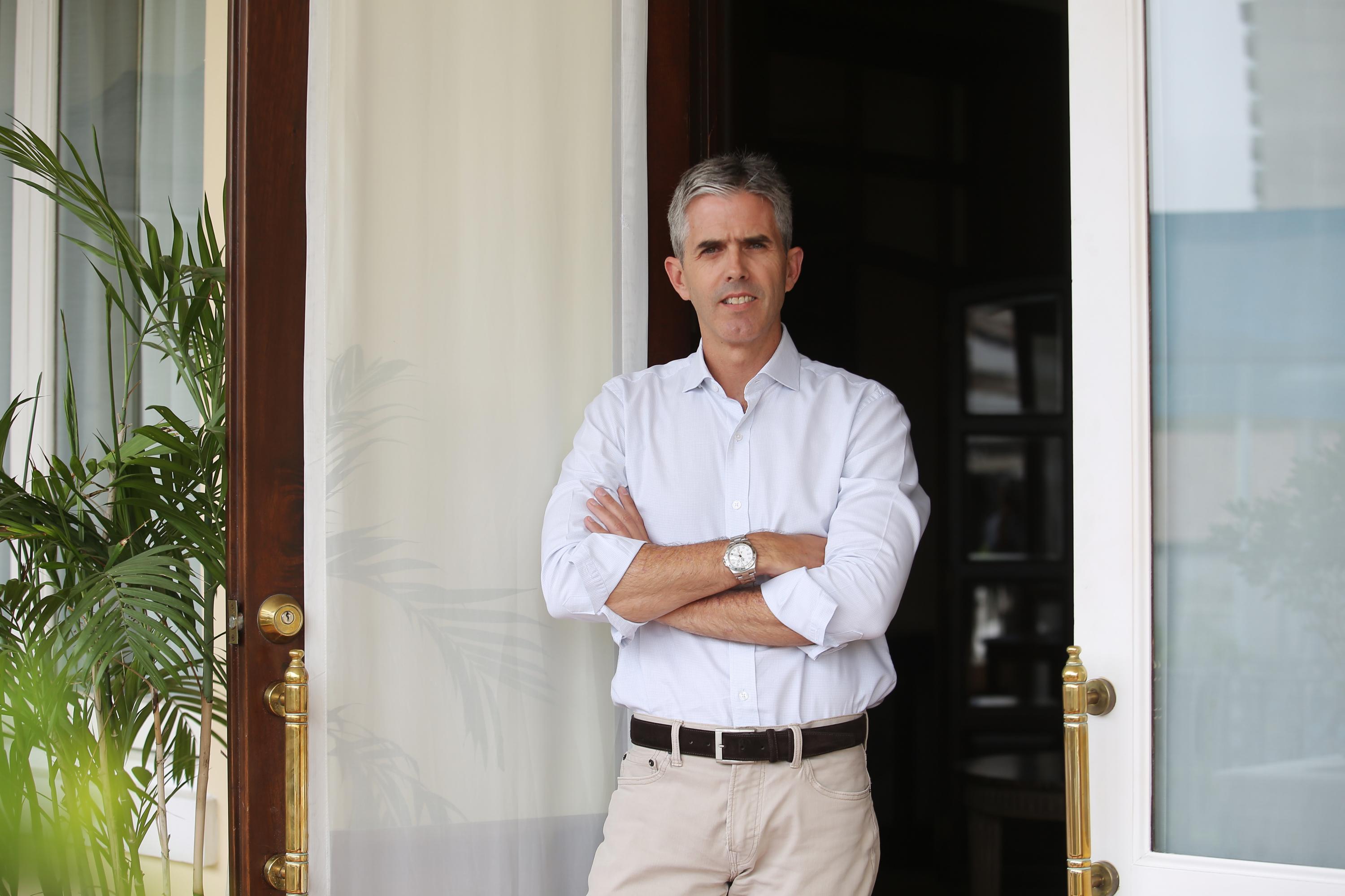 En forma. Ibarra es un deportista confeso. A pesar de que dejó el golf hace algunos años, ahora practica crossfit y surf. (Foto: Marco Ramón)