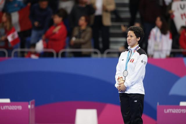 Marcela Castillo: Medalla de plata en Taekwondo Poomsae. (Foto: Jesus Saucedo / GEC)