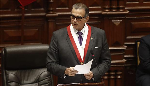Pedro Olaechea, presidente del Congreso. (Foto: César Campos / GEC)