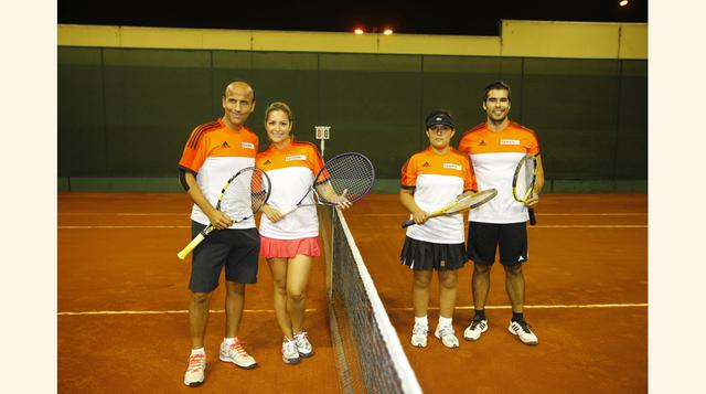 Sergio Carranza y laura Valdiviezo (Entel); Milagros Rodriguez (Montana)