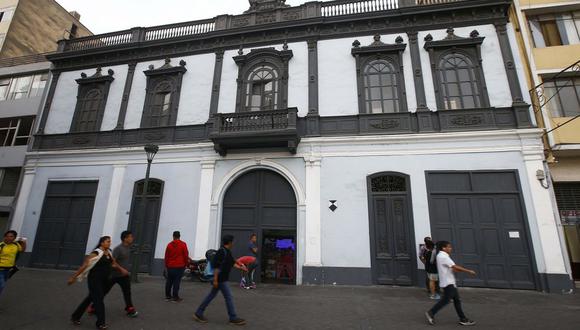 Palacio Marqués,ubicado en jirón Ica, frente al Teatro Municipal de Lima (Foto: GEC)