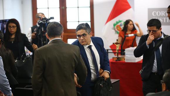 José Domingo Pérez aseguró que la defensa de Keiko Fujimori no puede usar el fallo del TC como argumento de defensa. (Foto: GEC)