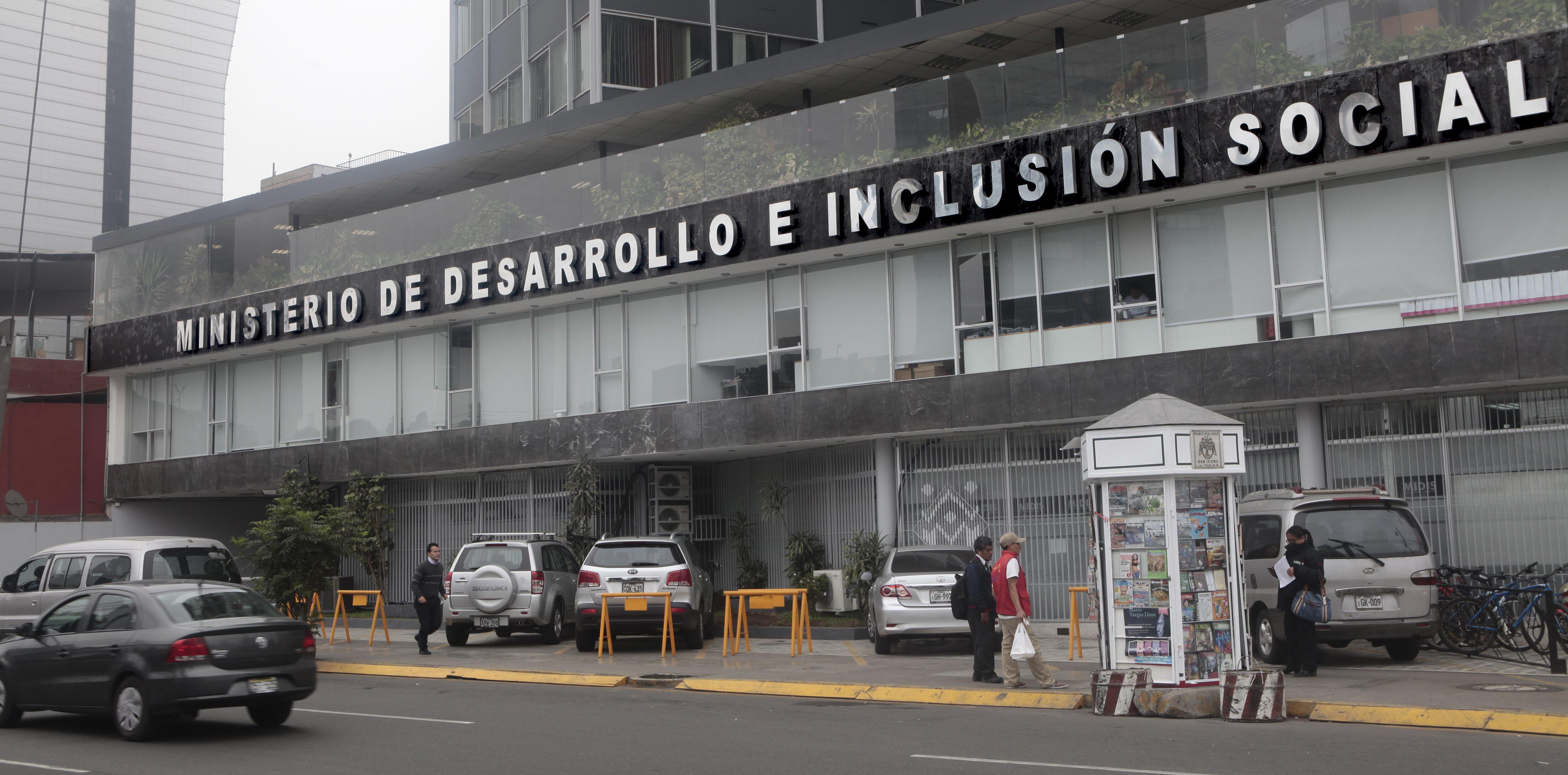 El Ministerio de Desarrollo e Inclusión Social (Midis). (Foto: GEC)