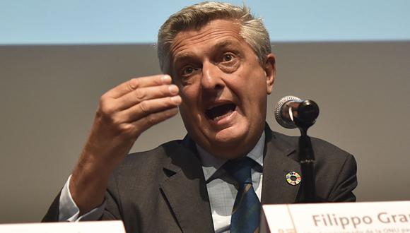 Filippo Grandi, jefe de Acnur. (AFP)