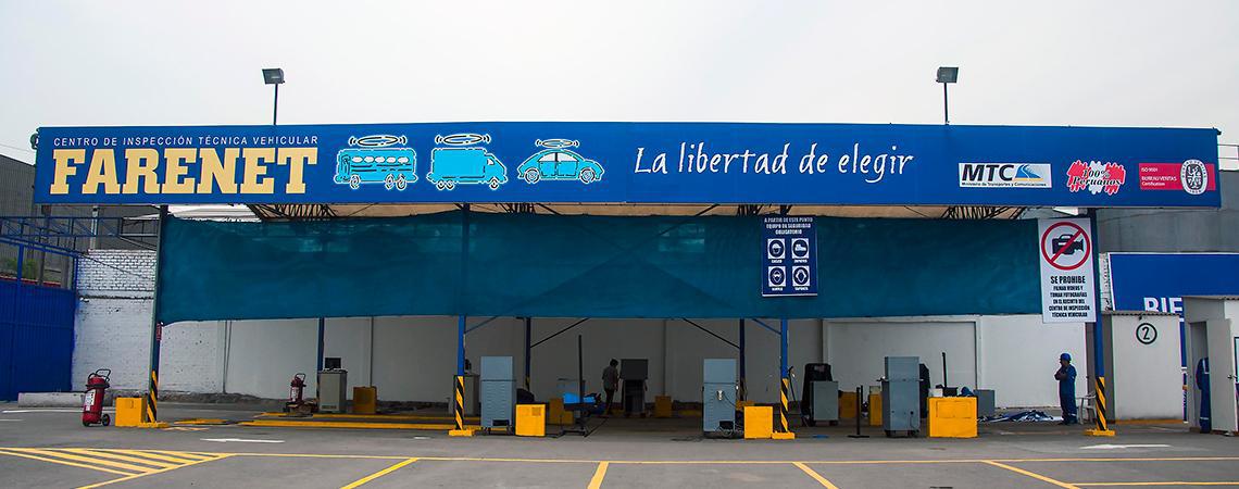 Uno de los locales de Farenet que fueron suspendidos por la Sutran está en Ate. (Foto: Internet)