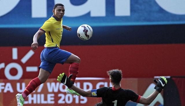 Jefferson Montero |Cerrando el equipo también estaría el otro goleador que tienen los ecuatorianos, Jefferson Montero.  Transfermarkt.es calcula que su precio supera los 5 millones de dólares. (AFP)