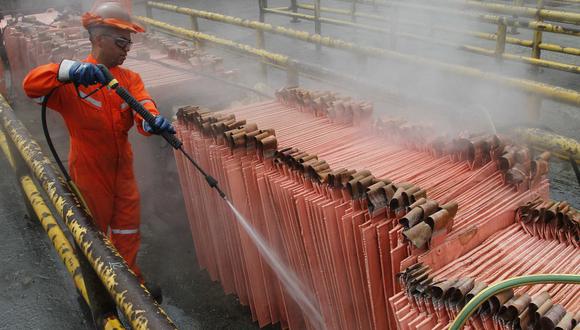 Los inventarios de cobre disponible en la Bolsa de Metales de Londres cayeron hasta apenas 29,775 toneladas. (Foto: Reuters)