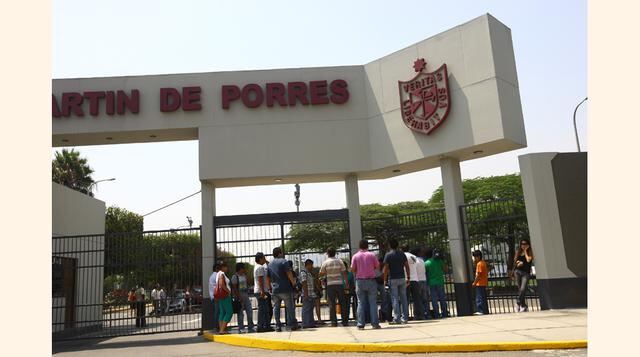 U. San Martín de Porres. Su matrícula cuesta S/. 530. Tiene 22 escalas con pensiones que van desde los S/. 906 hasta los S/. 4,351.