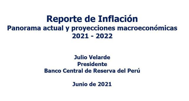 BCR Reporte de Inflación