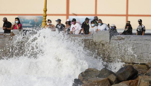 Marina de Guerra pronostica tren de olas que causarán oleajes de mayor intensidad desde el martes 17 de enero. (Foto: GEC)