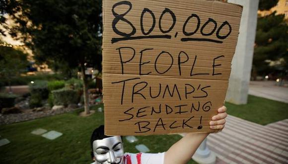 Donald Trump canceló el programa DACA, que protegía a los dreamers de la deportación. (Foto: Reuters)