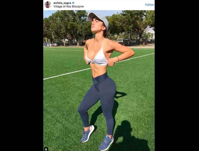 Foto 4 |  4. Anllela Sagra – 9,8 millones. Anllela Sagra es una modelo colombiana que encontró su pasión en el fitness a través de sus publicaciones en las redes sociales. Ella valora la perseverancia, la paciencia y la dedicación al trabajo y alienta a sus seguidores a lograr sus propios objetivos todos los días. (Foto: Instagram)