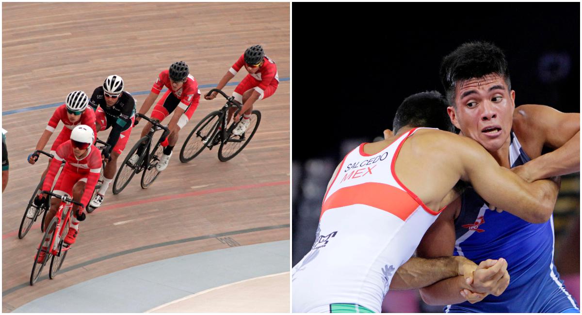 Las nuevas medallas de bronce son en ciclismo de pista y en lucha grecorromana. (Lima 2019)