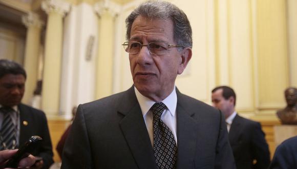 Óscar Urviola, ex presidente del Tribunal Constitucional. (Foto: GEC)