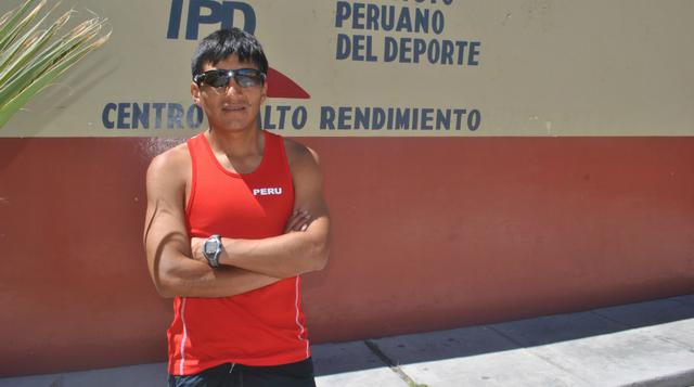 Pavel Chihuán domina la marcha atlética, y correrá 50 kilómetros el 19 de agosto. El atleta peruano es auspiciado por Adidas.