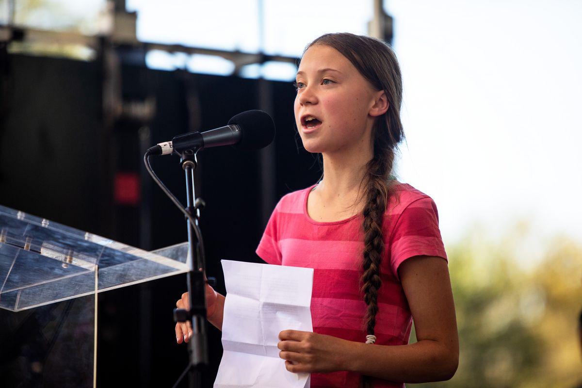 Greta Thunberg. (Foto: Bloomberg)