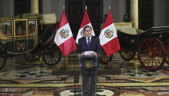 El presidente Martín Vizcarra anunciará los siguientes el nombre del año 2020 (Foto: Presidencia)