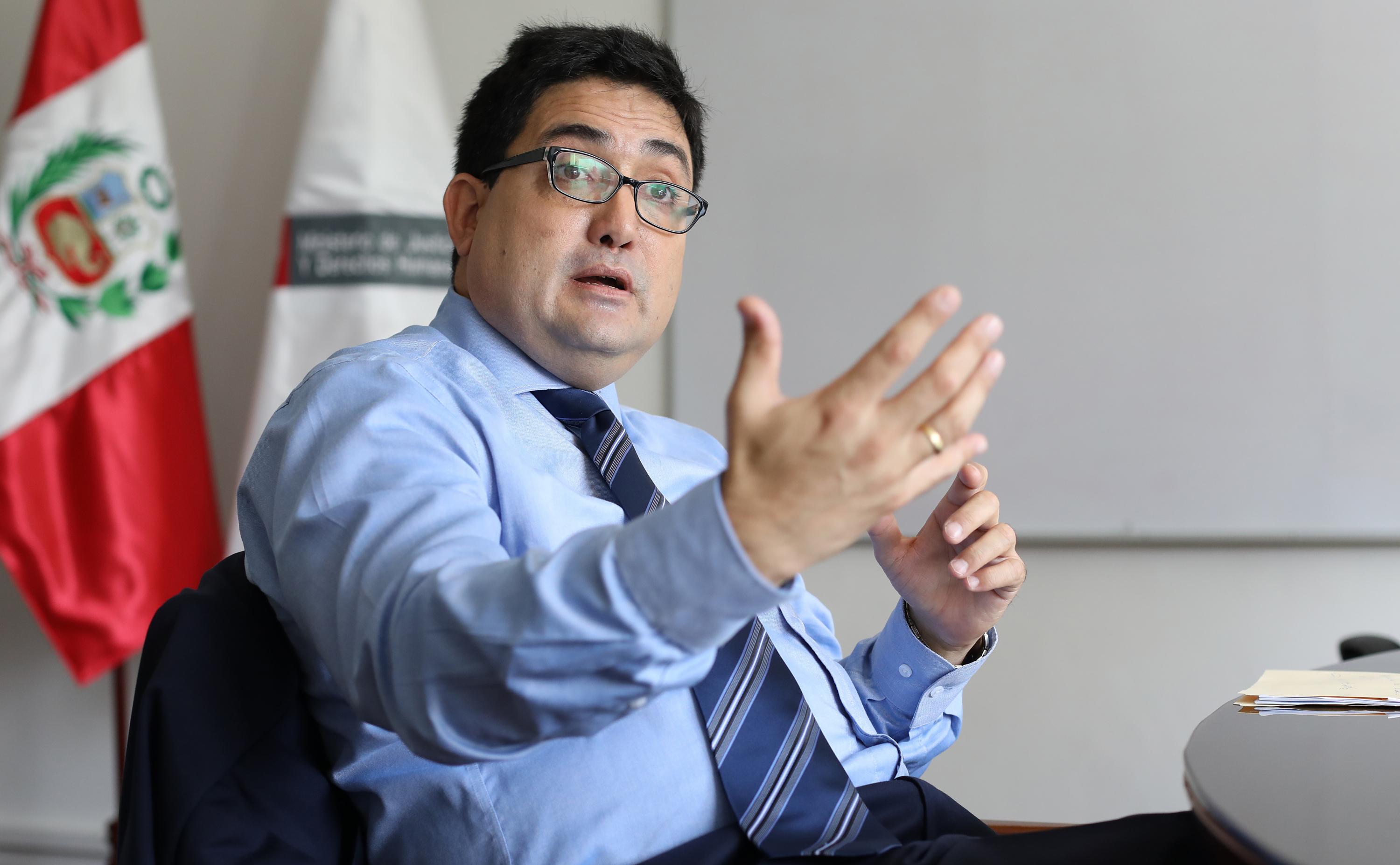 El procurador Jorge Ramírez presentará esta semana su informe sobre la devolución de S/524 millones a Odebrecht por la venta de la Hidroeléctrica de Chaglla. (Foto: Juan Ponce)