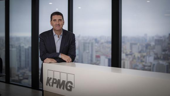Mariano Zegarra, Senior Managing Partner de KPMG Perú, enfatizó que se potenciará el crecimiento en proyectos de integración de tecnología e innovación, además de temas de transformación digital en las empresas. (Foto: Hugo Pérez)