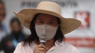 Keiko Fujimori afirma que en un eventual gobierno suyo convocará a un “gabinete multipartidario”