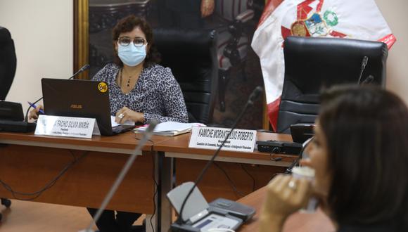Silvia Monteza (Acción Popular) es la presidenta de la comisión de Economía.