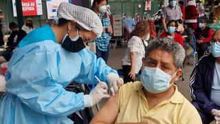 COVID: SJL, La Victoria y Cercado son los distritos con mayor brecha de vacunación en Lima Centro