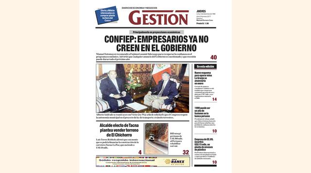 Cierre. El 11 de setiembre del 2001 ocurrió el atentado terrorista contra las Torres Gemelas, y el miércoles 12 de abril del 2006 el Perú suscribió el TLC con Estados Unidos. Ambas son fechas simbólicas, pues se debió cerrar edición a las 03:30.