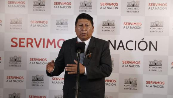 Waldemar Cerrón insiste en convocar a un referéndum para consultar la Asamblea Constituyente