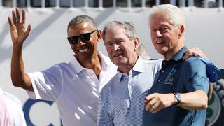Obama, Bush y Clinton listos para vacunarse públicamente contra el COVID-19