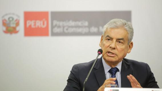 César Villanueva hizo un balance de su gestión y dijo que su salida fue acordada con Vizcarra. (Foto: PCM)