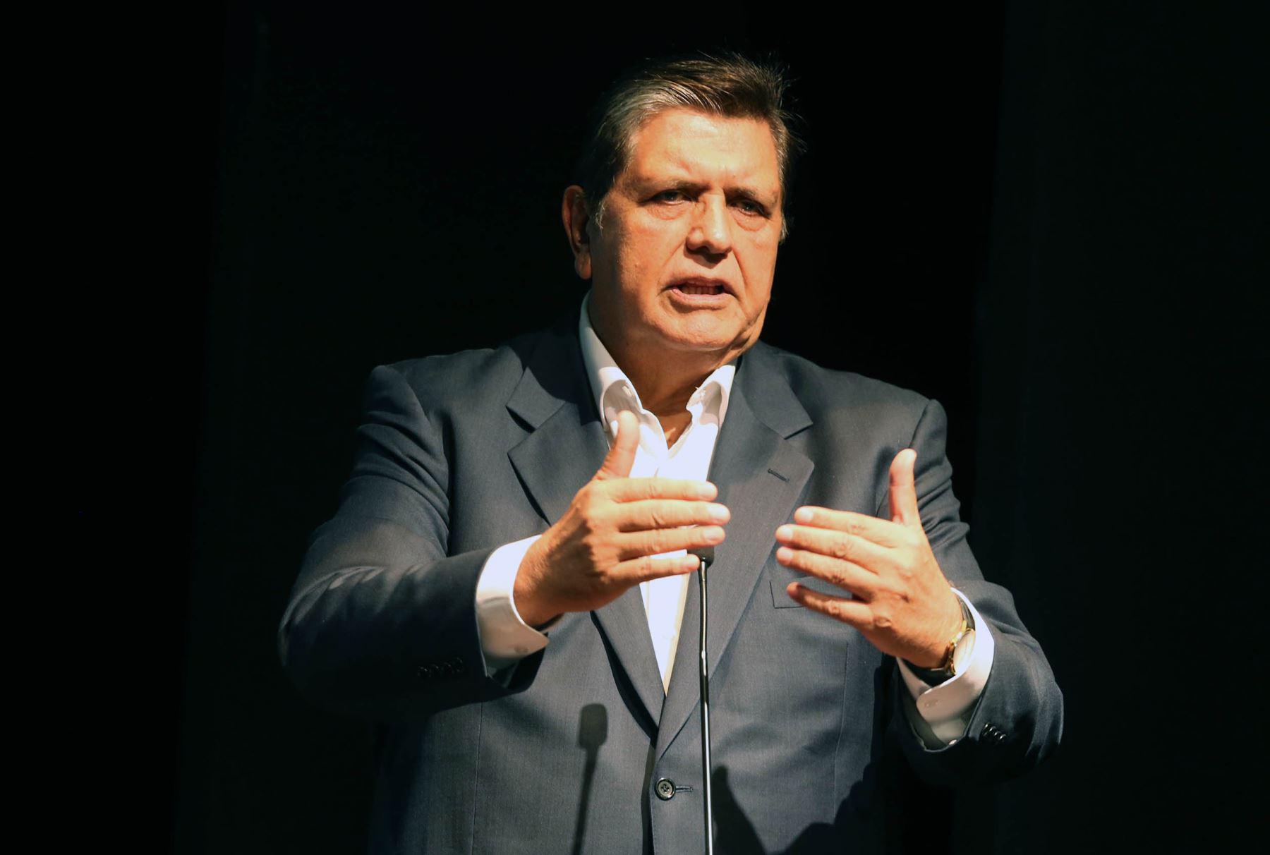 Jorge Barata afirmó ayer que la empresa aportó US$ 200,000 a la campaña de García del 2006, cuando ganó la presidencia por segunda vez. Dijo que fue el único candidato al que aportaron en esa elección (Foto: Andina).