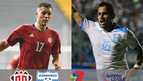 Sigue la transmisión en vivo del Costa Rica vs. Honduras por Teletica Canal 7, TV y online. Toda la información para no perderte ningún detalle del partidazo por los Play-off de la Liga de Naciones Concacaf. | Crédito: @fedefutbolcrc / @fenafuthorg / Instagram / Composición Mix