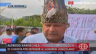 Barnechea niega haber calificado a Verónica Mendoza como "chavista"