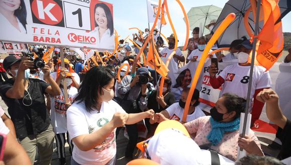 Keiko Fujimori esperará resultados oficiales de la ONPE para pronunciarse de cara a la segunda vuelta