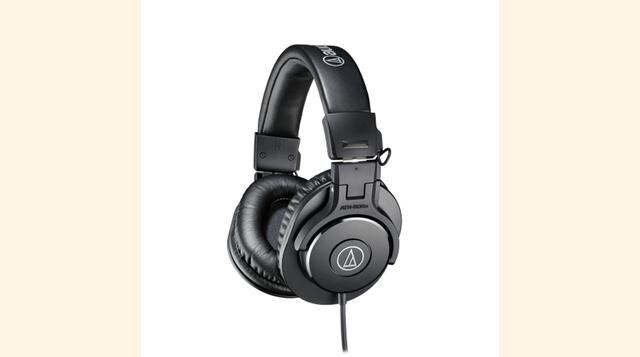 Audio Technica ATH-M50x* Cuentan con el mejor sonido que se puede conseguir este 2014 y su precio está por debajo de los 200 dólares.  (Fuente: Audio Technica)